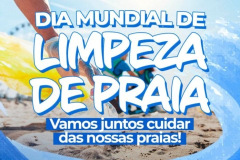 Alcobaça promove mutirão de limpeza de praia neste sábado (19)