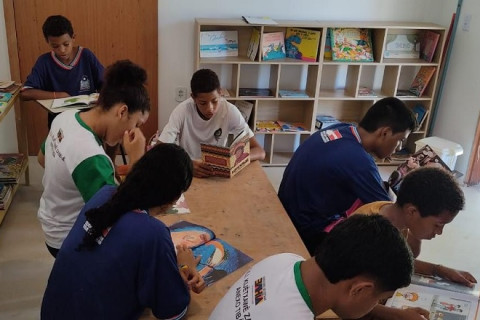Cumuruxatiba fortalece a cultura afro-indígena com inauguração de biblioteca comunitária
