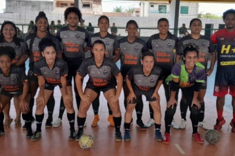 Seleção Feminina de Futsal de Alcobaça vence em amistoso preparatório para o Campeonato Baiano Feminino Zonal Final