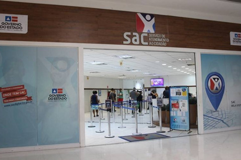 Funcionamento da Rede SAC na próxima segunda-feira (28), Dia do Servidor Público