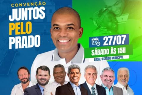 Convenção partidária de Gilvan Produções acontece no próximo sábado (27), em Prado