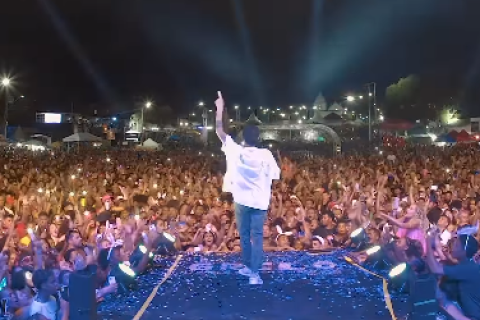 O Grelo faz show inesquecível no carnaval de Prado