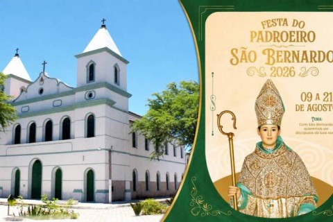 Alcobaça celebra São Bernardo com programação religiosa e grande show católico