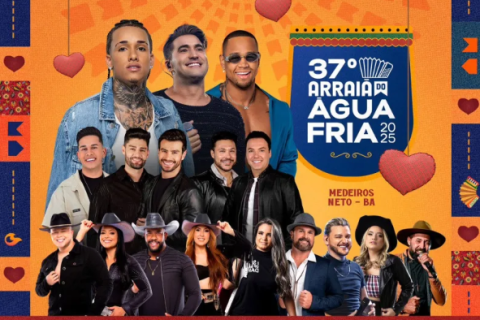 Prefeitura de Medeiros Neto anuncia novo local e mais duas atrações para o 37º Arraiá do Água Fria