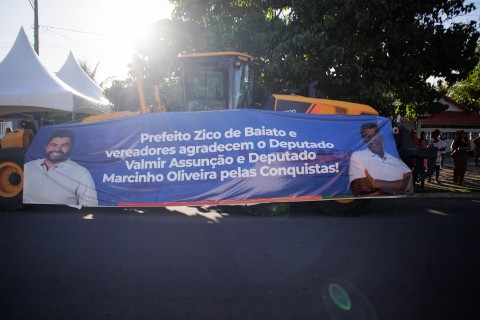 Alcobaça avança e reforça serviços públicos com maior entrega de máquinas de sua história