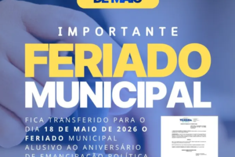 Teixeira de Freitas altera data de feriado municipal para impulsionar comércio e eventos locais