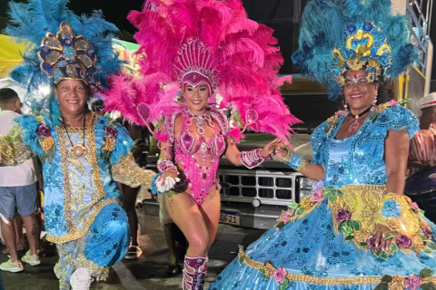 Beleza e tradição no carnaval 2025  de Caravelas