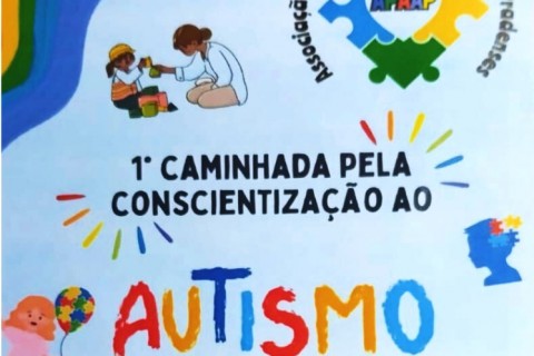 1° CAMINHADA PELA CONSCIENTIZAÇÃO DO AUTISMO EM PRADO