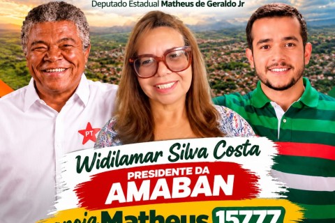 Widilamar Costa declara apoio a Matheus de Geraldinho e Valmir Assunção