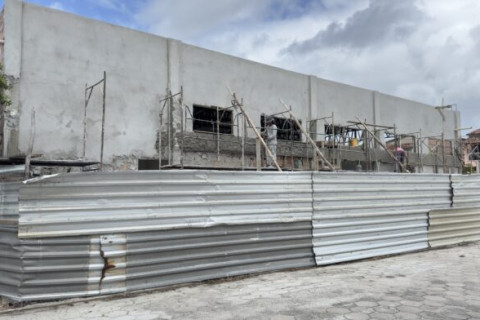 Estão na fase final as obras de construção do Mercado Municipal do Peixe de Alcobaça