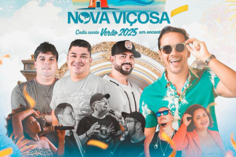 Nova Viçosa lança programação do Réveillon 2024/2025
