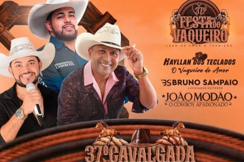 Ibirapuã se prepara para a 37ª Cavalgada da Festa do Vaqueiro nesta sexta-feira, 06 de setembro