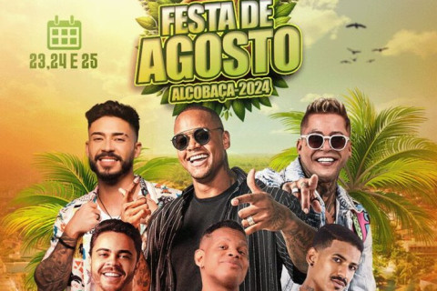 De 23 á 25 acontece a Festa de Agosto em Alcobaça
