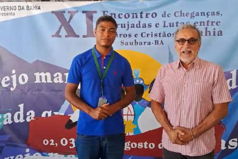 Alcobaça participa do  XI encontro de cheganças, marujadas, mouros e cristãos da Bahia