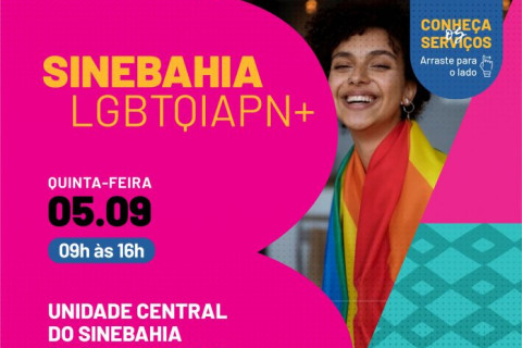 SineBahia abre 100 vagas específicas para população LGBTQIAPN+ nesta quinta-feira (5)