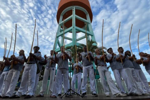 Encontro Nacional de Capoeiristas é sucesso em Alcobaça