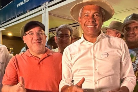 Dr. Ailton Amorim participa da abertura oficial da 34ª Fenagro ao lado do governador Jerônimo Rodrigues