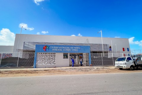 Prefeito Gilvan Produções inaugura Colégio Estadual de Tempo Integral Homero Pires neste sábado (16), no Prado