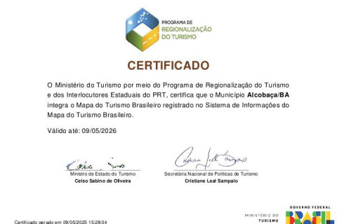*Alcobaça Entra no Mapa Turístico Brasileiro e Cria Expectativas de Crescimento e Investimentos*