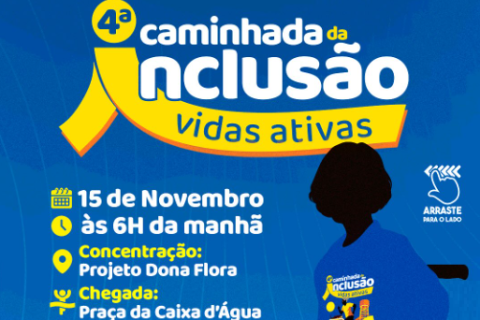 Alcobaça realiza a 4ª Caminhada da Inclusão – Vidas Ativas no dia 15 de novembro