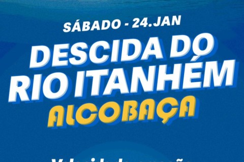 Alcobaça se prepara para a emocionante Descida do Rio Itanhém