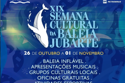 Caravelas recebe semana de atividades culturais, musicais e ambientais promovida pelo Projeto Baleia Jubarte