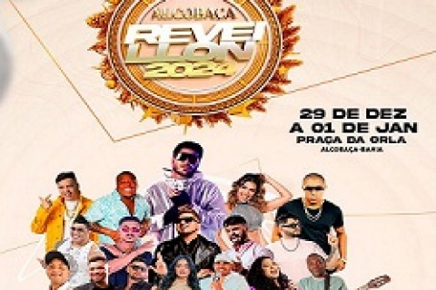 Alcobaça divulga programação diária da festa do réveillon 2024