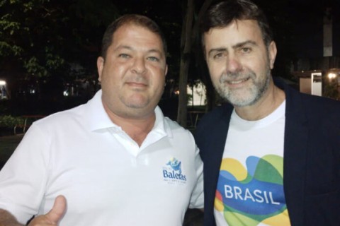 Secretário de Turismo de Alcobaça comemora participação no maior evento de turismo da América Latina