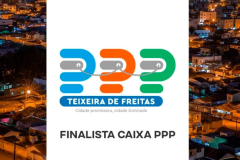 Teixeira de Freitas é destaque no Prêmio CAIXA PPP 2025 com projeto de iluminação pública